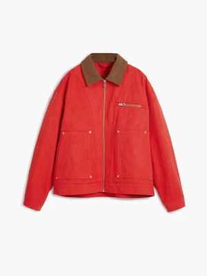 Kurtka z kontrastowym kołnierzem Desigual