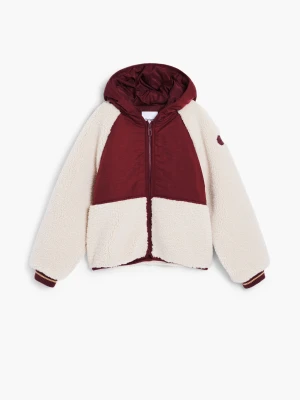 Kurtka z kożuszkiem z kapturem Desigual