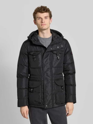 Kurtka z krytym zamkiem błyskawicznym model ‘Aiptek’ Peuterey