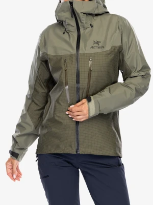 Kurtka z membraną damska Arcteryx Alpha Jacket - forage/tatsu