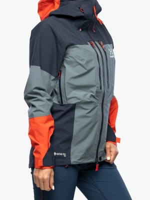 Kurtka z membraną damska Haglofs Spitz GTX PRO Jacket - s. blue/tarn blue