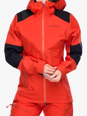 Kurtka z membraną damska La Sportiva Roseg GTX Jacket - cherry tomato/black