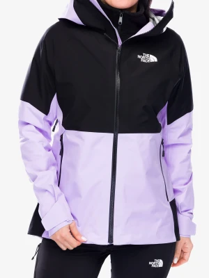 Kurtka z membraną damska The North Face Jazzi GTX Jacket - lite lilac/tnf black