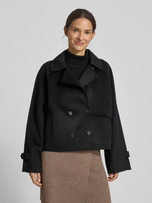 Kurtka z mieszanki wełny model ‘Haili’ Opus