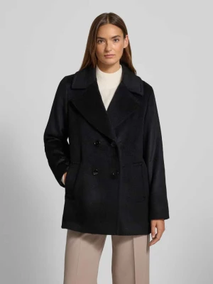 Kurtka z mieszanki żywej wełny z dodatkiem moheru Marc Cain