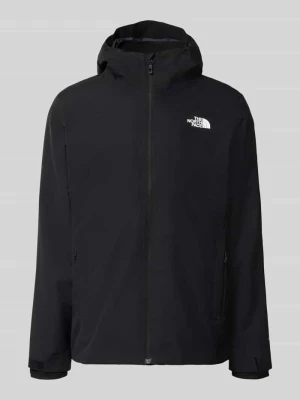 Kurtka z nadruk z logo The North Face Czarny
