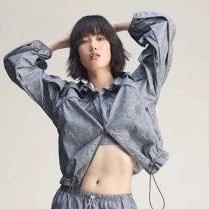 Kurtka z nadrukiem do biegania adidas by Stella McCartney