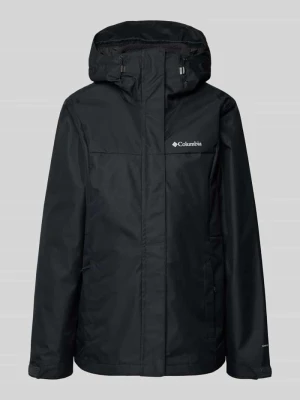 Kurtka z nadrukiem logo, krój regular fit, model 'Hikebound' Columbia Czarny