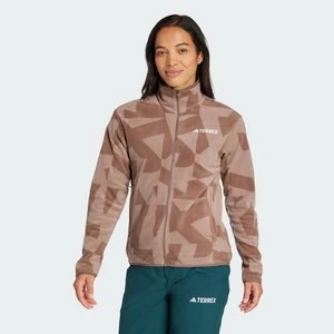 Kurtka z nadrukiem Terrex Multi Full-Zip Fleece Adidas