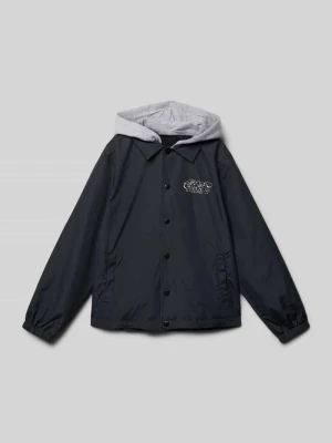 Kurtka z nadrukiem z logo model ‘WOODS COACH YOUTH’ Element