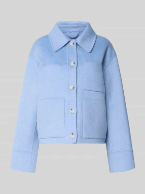 Kurtka z nakładanymi kieszeniami model ‘Helia’ Opus