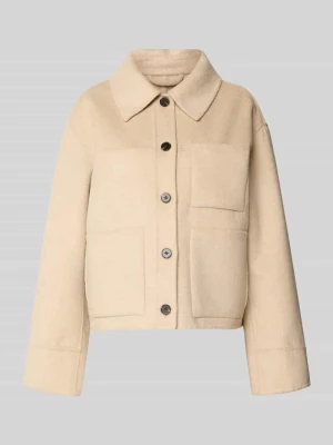 Kurtka z nakładanymi kieszeniami model ‘Helia’ Opus