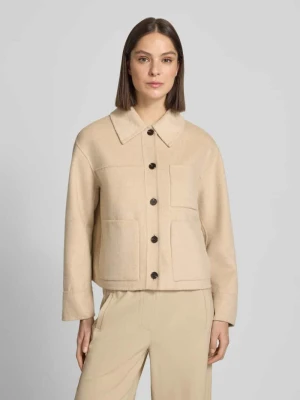 Kurtka z naszywanymi kieszeniami model 'Helia' Opus