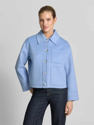 Kurtka z naszywanymi kieszeniami model 'Helia' Opus