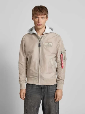 Kurtka z naszywką z logo alpha industries