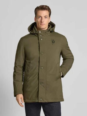 Kurtka z naszywką z logo model ‘CHESTER’ Blauer Usa