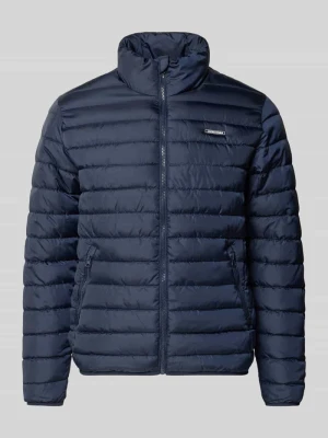 Kurtka z naszywką z logo model 'ELVIS' Jack&Jones Granatowy