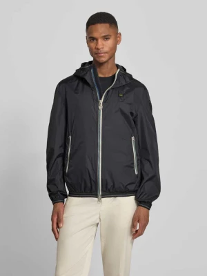 Kurtka z naszywkami z logo model 'Dodge' Blauer Usa