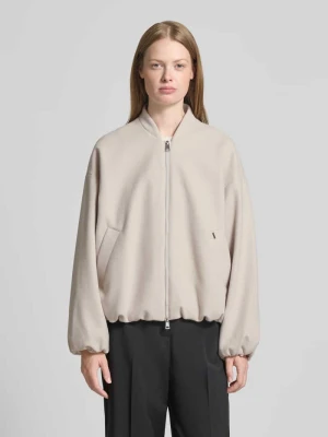 Kurtka z obniżonymi ramionami i dwustronnym zamkiem błyskawicznym WHITE LABEL