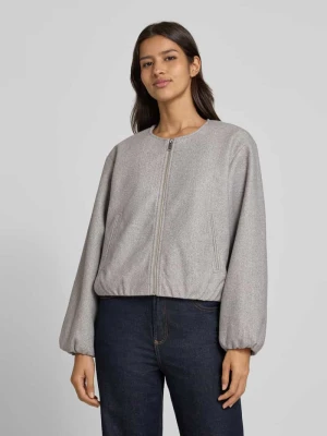 Kurtka z okrągłym dekoltem model ‘Yanna’ FREE/QUENT