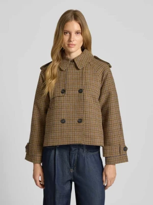Kurtka z patkami na rękawach model ‘ERIN’ SUNCOO PARIS