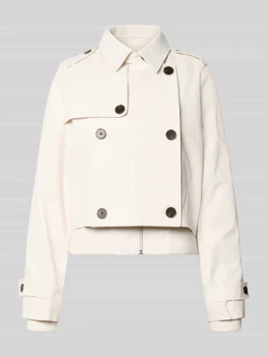 Kurtka z podwójną listwą guzikową i zamkiem błyskawicznym monari