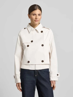 Kurtka z podwójną listwą guzikową i zamkiem błyskawicznym monari