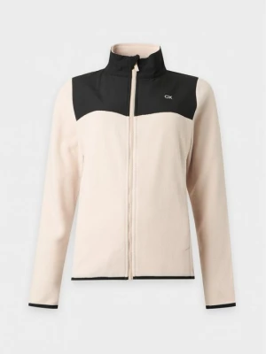 Kurtka z polaru Calvin Klein biały