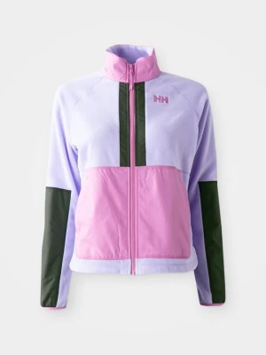 Kurtka z polaru Helly Hansen liliowy