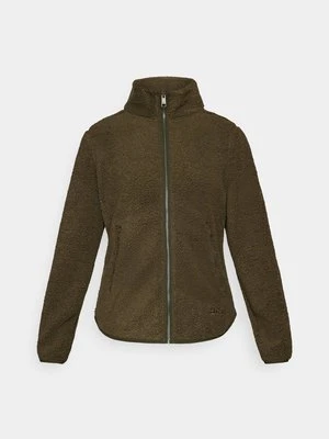 Kurtka z polaru Jack Wolfskin zielony