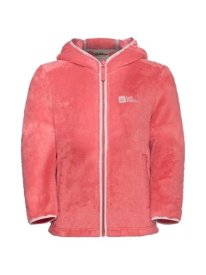 Kurtka z polaru Jack Wolfskin koralowy