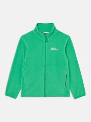 Kurtka z polaru Jack Wolfskin zielony