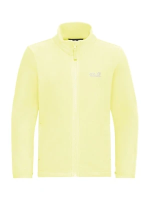 Kurtka z polaru Jack Wolfskin żółty