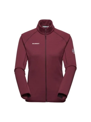 Kurtka z polaru Mammut czerwony