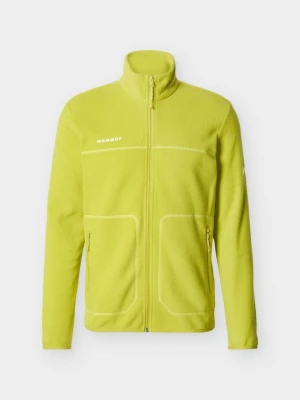 Kurtka z polaru Mammut żółty neon