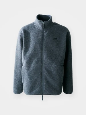 Kurtka z polaru New Balance antracytowy