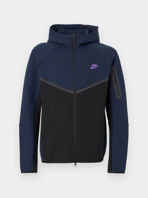 Kurtka z polaru Nike granatowy