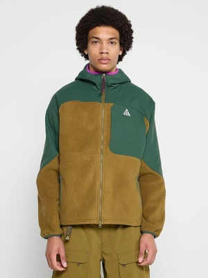 Kurtka z polaru Nike zielony