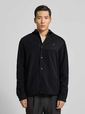 Kurtka z polaru o kroju regular fit z kieszeniami zapinanymi na zamek błyskawiczny model ‘ST_HOLE19’ BOSS Green