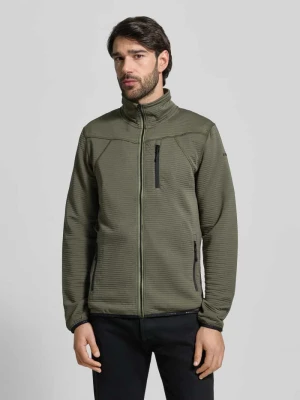 Kurtka z polaru o kroju regular fit ze stójką model ‘Berthold’ icepeak