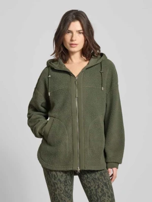 Kurtka z polaru o kroju relaxed fit z kapturem model ‘FEY’ Varley
