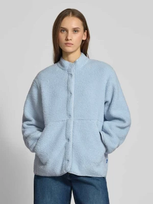 Kurtka z polaru o kroju relaxed fit ze stójką model ‘VERA’ JJXX