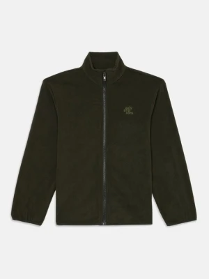 Kurtka z polaru Only & Sons ciemnobrązowy
