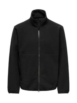 Kurtka z polaru Only & Sons czarny