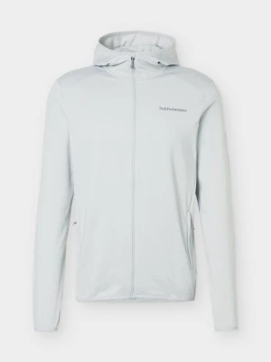 Kurtka z polaru Peak Performance jasnoszary