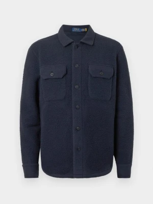 Kurtka z polaru Polo Ralph Lauren granatowy