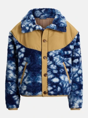 Kurtka z polaru Polo Ralph Lauren niebieski