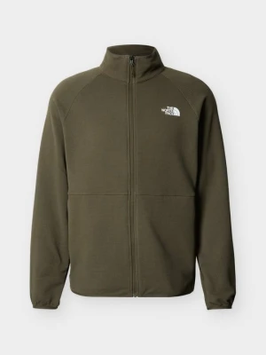 Kurtka z polaru The North Face ciemnozielony