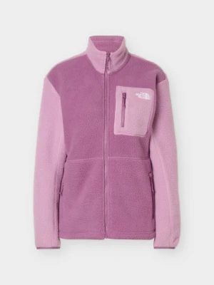Kurtka z polaru The North Face fioletowy