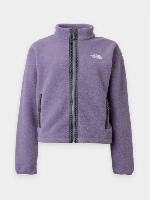 Kurtka z polaru The North Face fioletowy